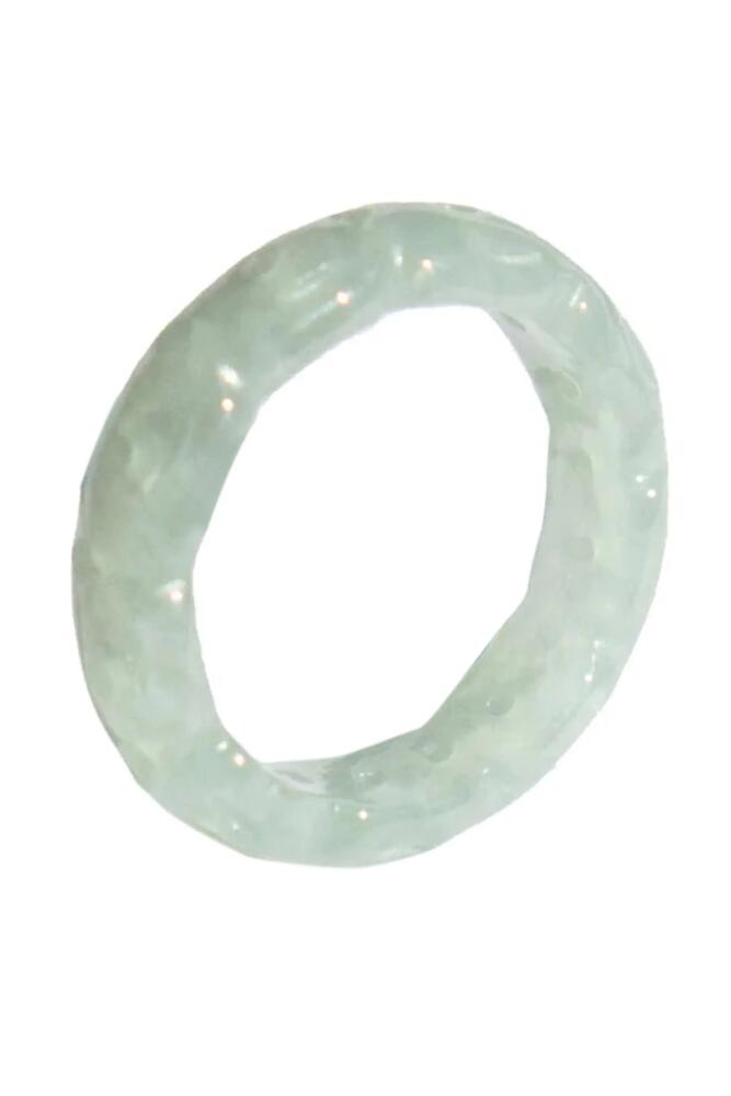 seree Weave Off white jade ring Cover