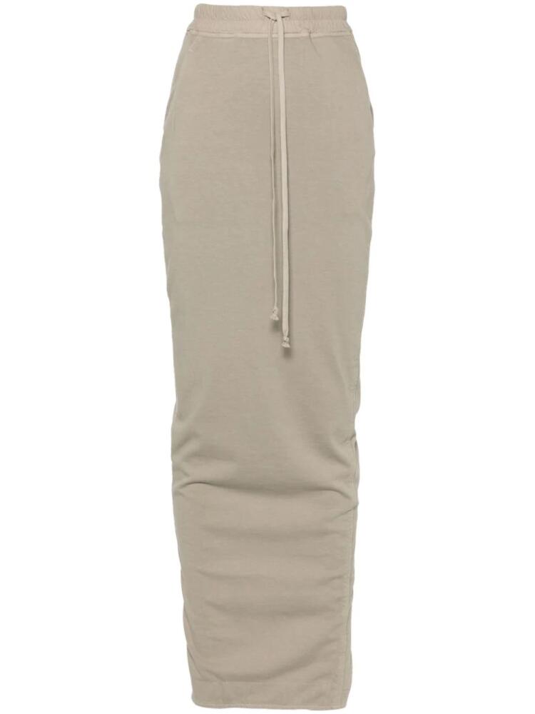 Rick Owens DRKSHDW Pull On Pillar maxi skirt - Grey Cover