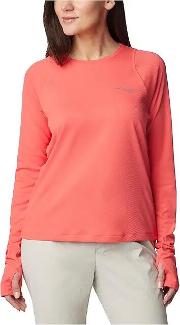 Columbia Summit Valley Long Sleeve Crew (Juicy) Women's Clothing Cover