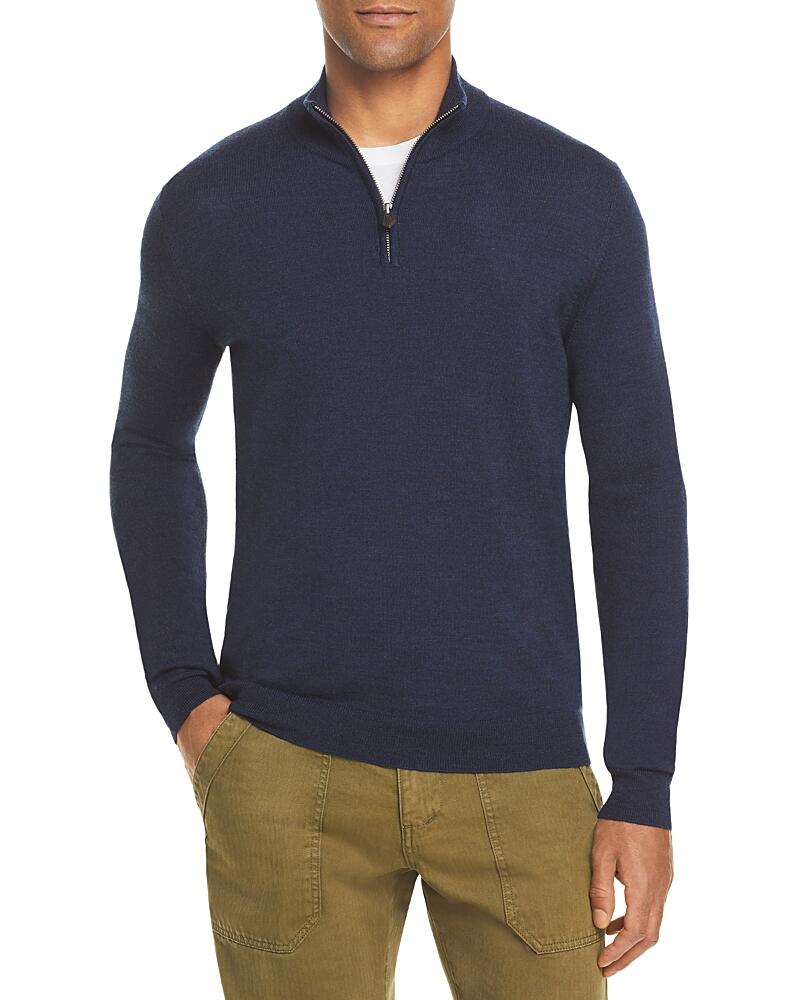 The Men's Store at Bloomingdale's Quarter-Zip Merino Sweater - Exclusive Cover