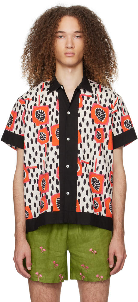 HARAGO Multicolor Printed Shirt Cover