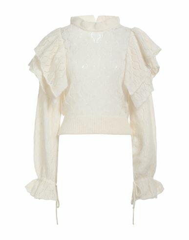 Akep Woman Turtleneck Cream Alpaca wool, Polyamide Cover