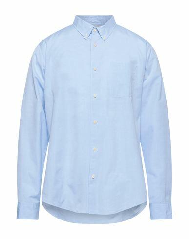 Visvim Man Shirt Azure Cotton, Linen Cover