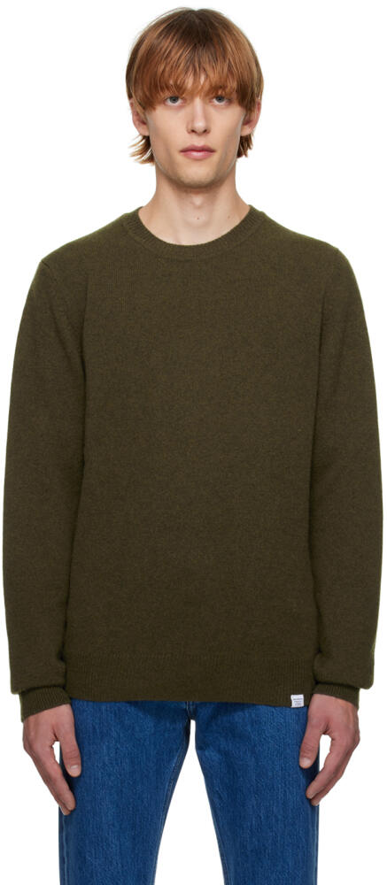 NORSE PROJECTS Green Sigfred Sweater Cover