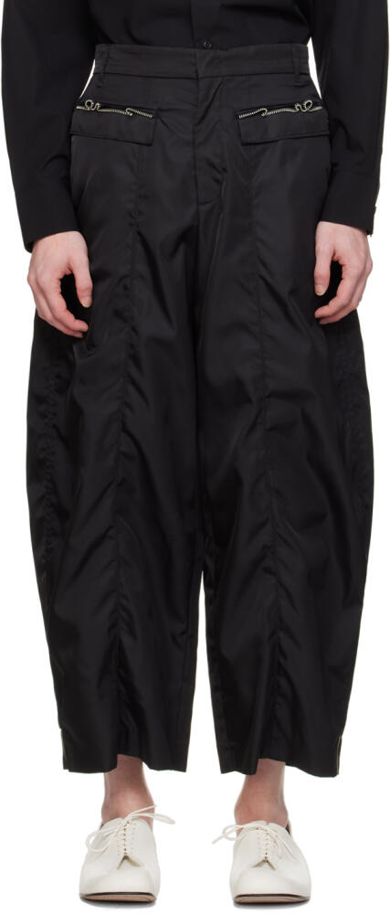 ADER error Black Elva Trousers Cover