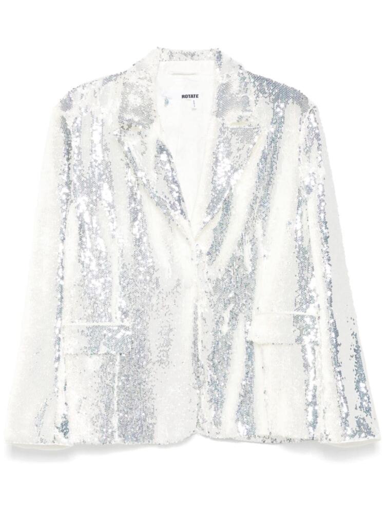 ROTATE BIRGER CHRISTENSEN sequins blazer - Silver Cover