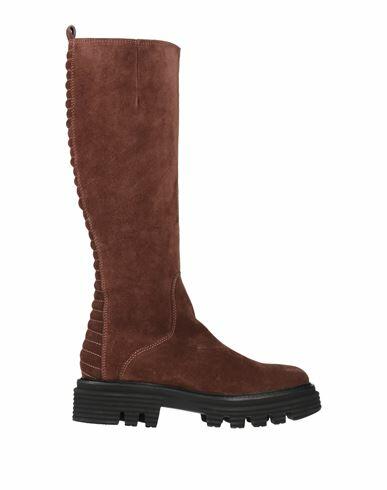 Bruno Premi Woman Boot Brown Leather Cover