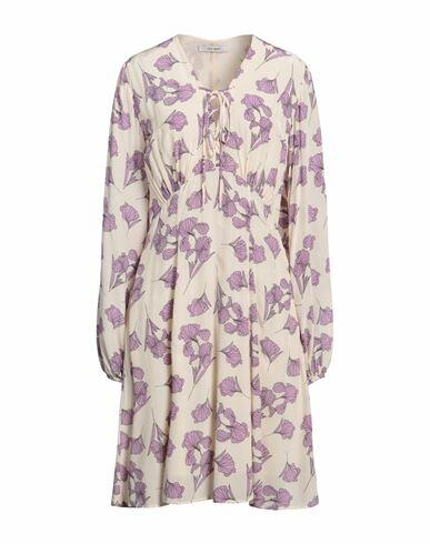 Ivy Oak Woman Mini dress Cream Viscose Cover