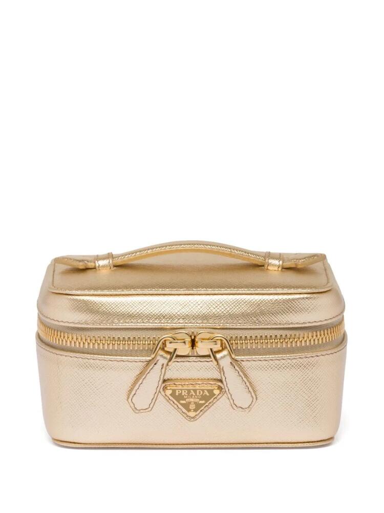 Prada leather beauty case - Gold Cover