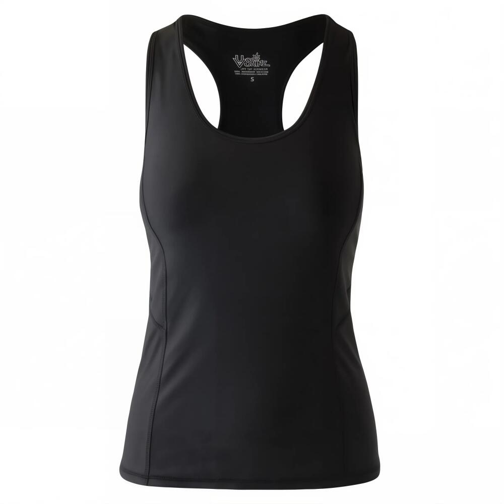 UV Skinz Racerback Swim Tank in Black Cover