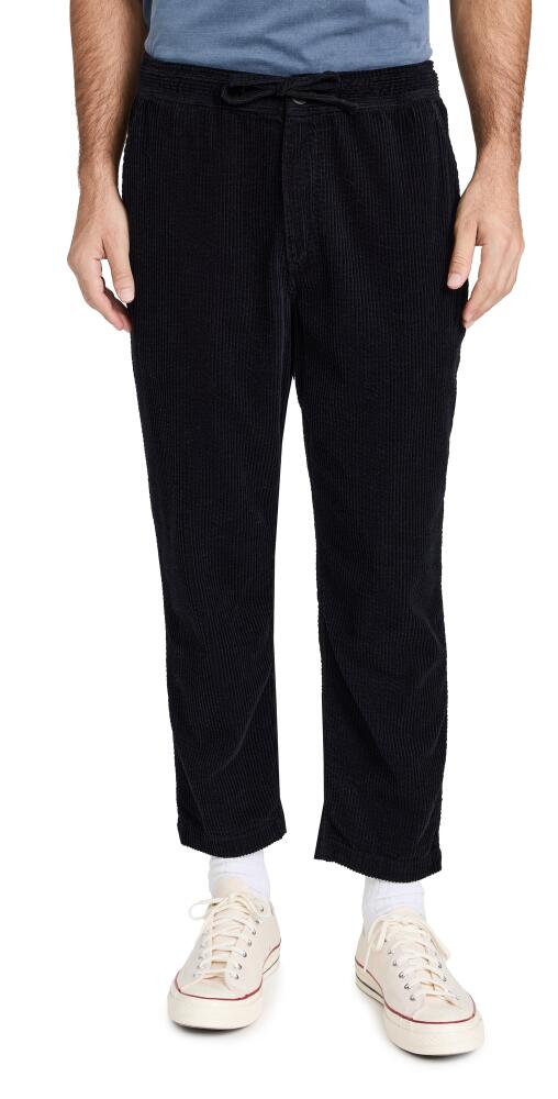 Wax London Kurt Pull On Corduroy Trousers Navy Cover