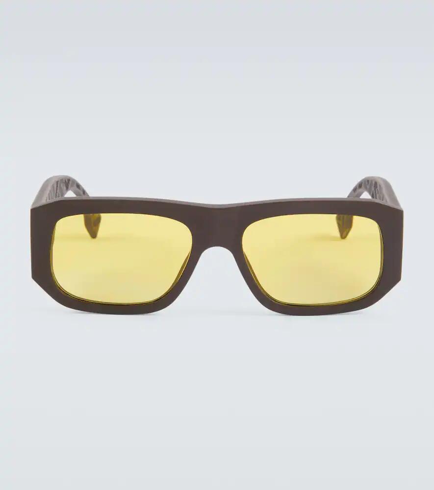 Fendi Fendi Shadow rectangular sunglasses Cover