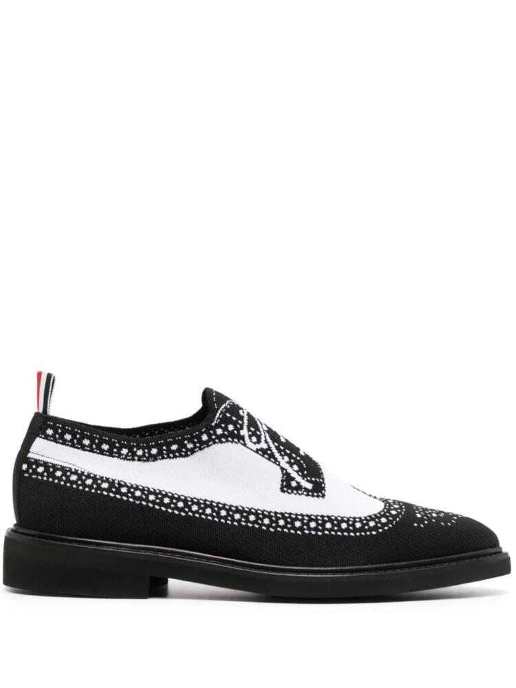 Thom Browne trompe l'oeil loafers - Black Cover