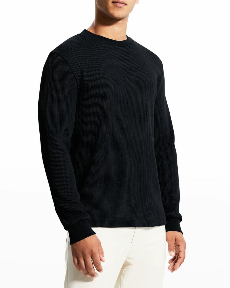 Theory Men's Waffle-Knit Sweatshirt Cover