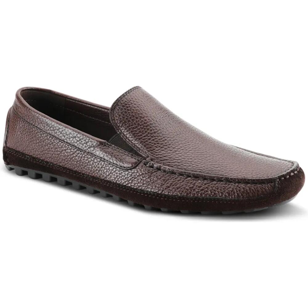 Spring Step Dover Leather Loafer in Dark Brown Cover