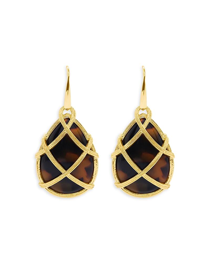 Capucine De Wulf Goddess Tortoise Drop Earrings Cover