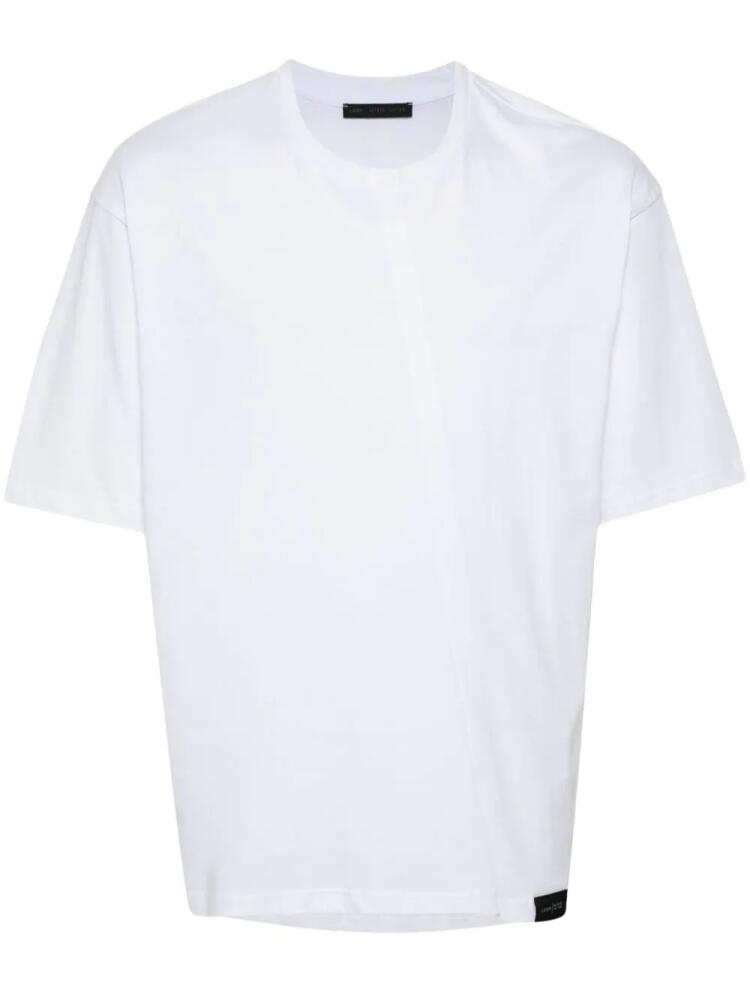 Low Brand crew-neck cotton T-shirt - White Cover