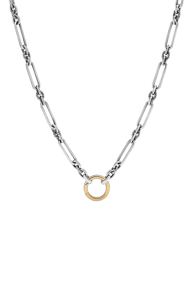 David Yurman Lexington Chain Necklace in Silver Cover