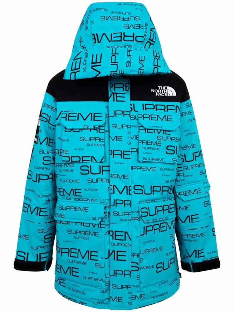 Supreme x The North Face Coldworks 700-fill down coat - Blue Cover