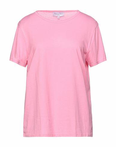 Michael Stars Woman T-shirt Pink Cotton, Modal Cover