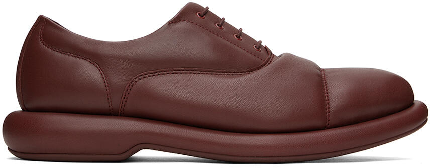 Martine Rose Burgundy Clarks Edition Down Oxfords Cover