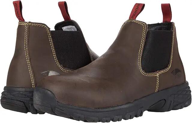 Avenger Work Boots Flight Chelsea AT (Brown) Women's Shoes Cover