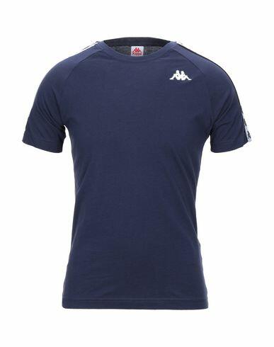 Kappa Man T-shirt Midnight blue Cotton Cover