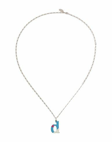 Chloé Woman Necklace Azure Metal Cover