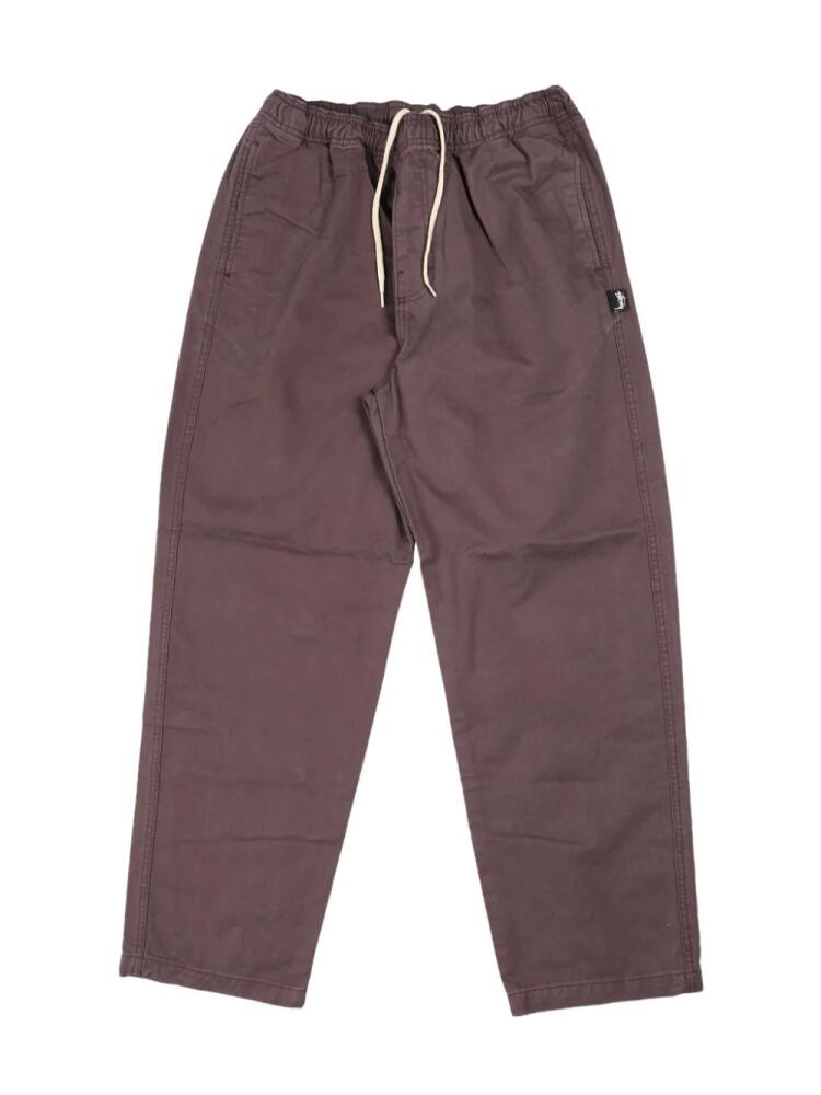 Stüssy cotton track pants - Brown Cover