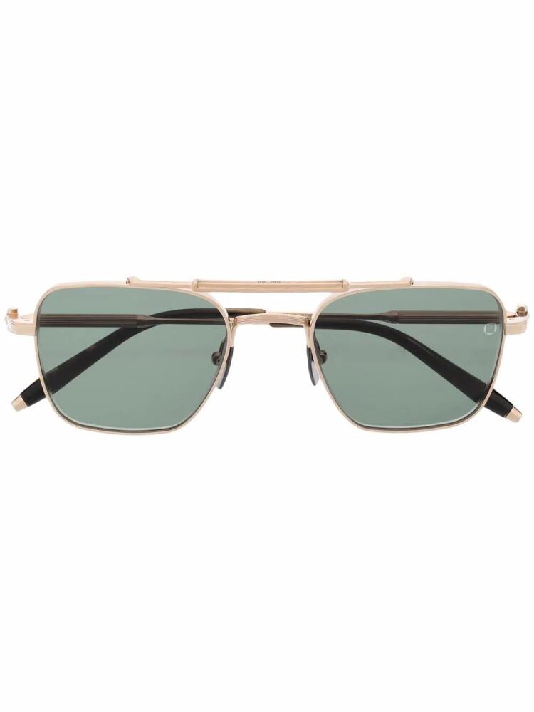 Akoni Europa square-frame sunglasses - Gold Cover