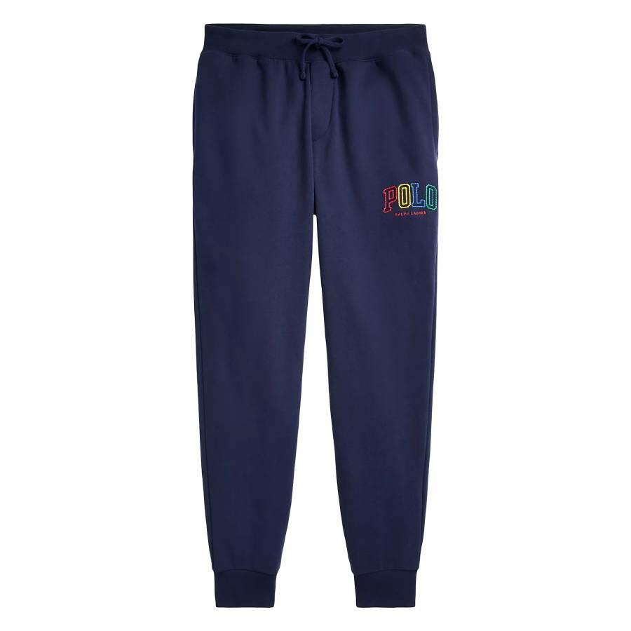 Polo Ralph Lauren Navy Athletic Fleece Logo Joggers Cover