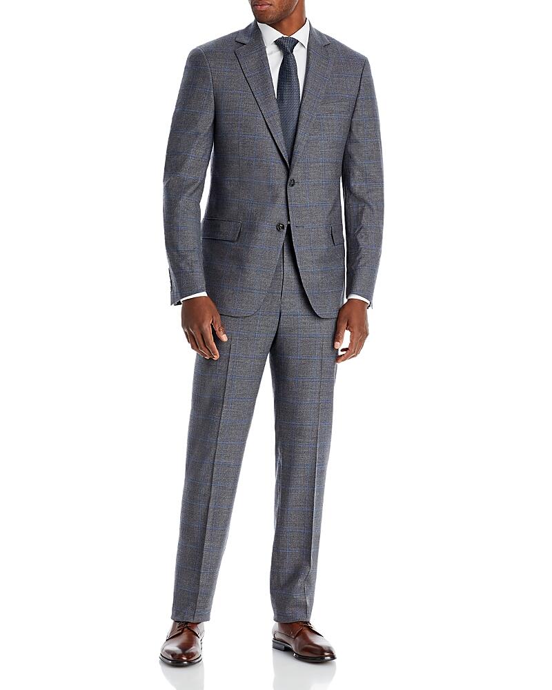 Hart Schaffner Marx Plaid Regular Fit Suit Cover