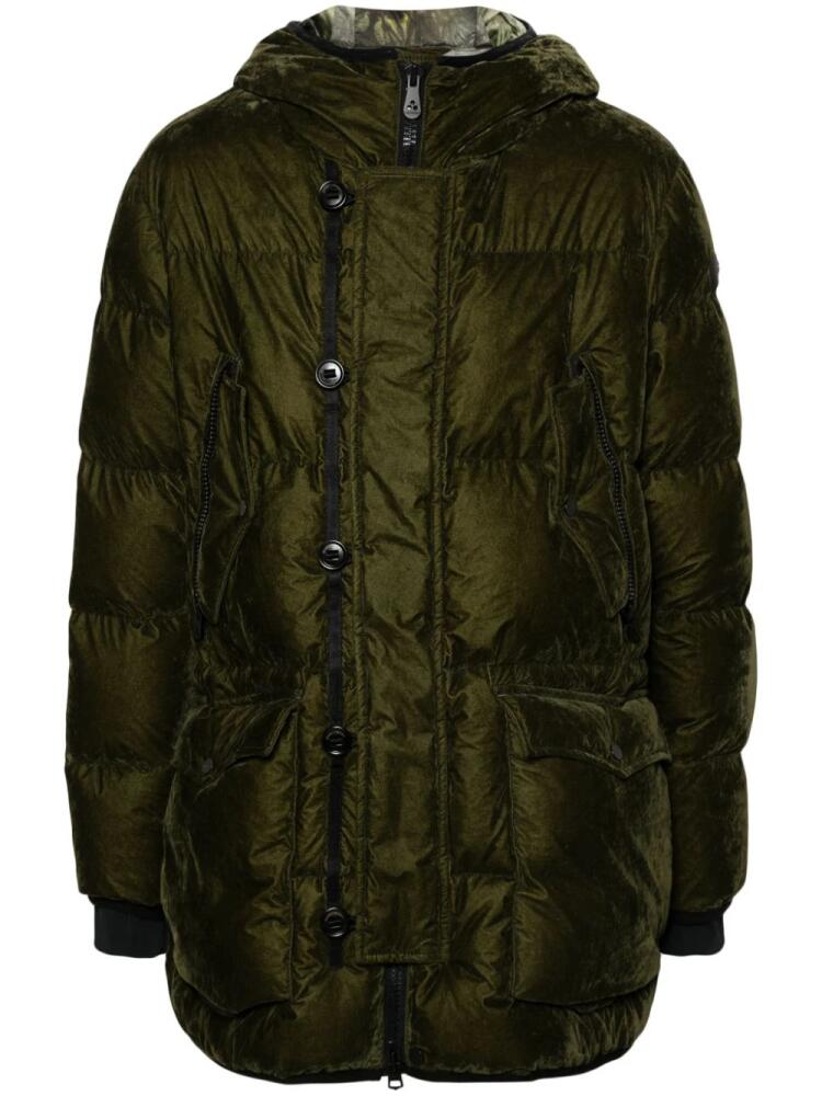 Peuterey quilted coat - Green Cover