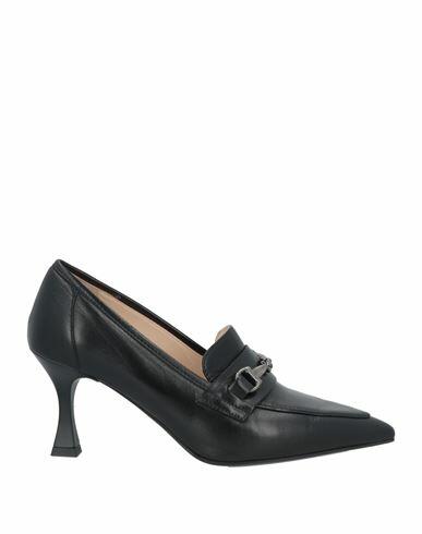 Nero Giardini Woman Loafers Black Leather Cover