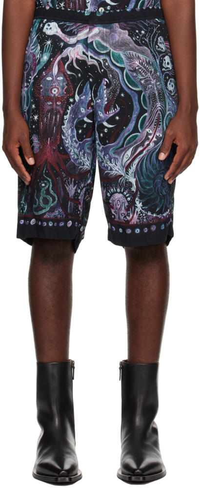 Endless Joy Black Nekyia Board Shorts Cover