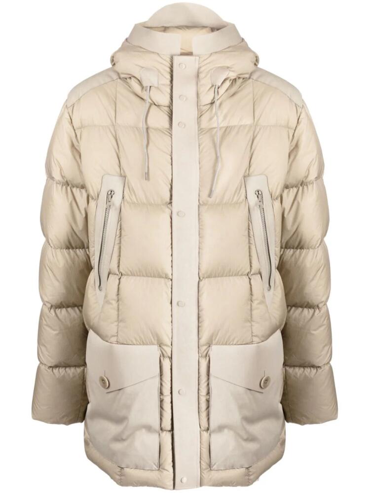 Ten C Norsel hooded padded coat - Neutrals Cover