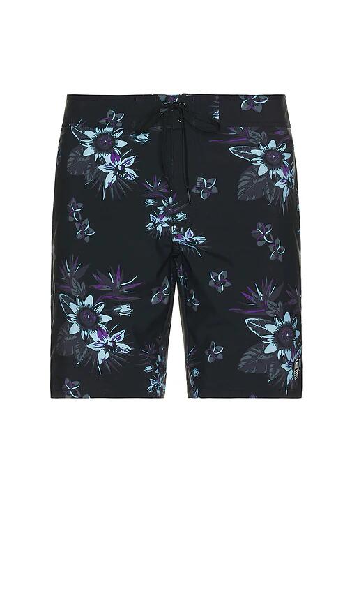 TravisMathew Tiki Time Short in Black Cover