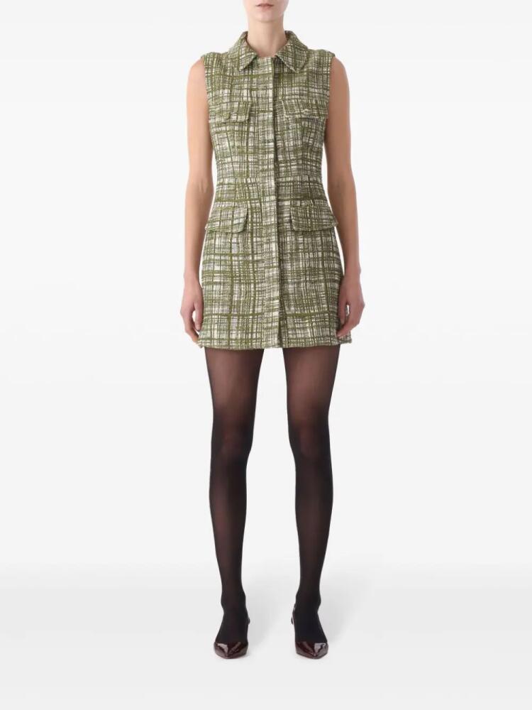 Jason Wu tweed mini dress - Green Cover