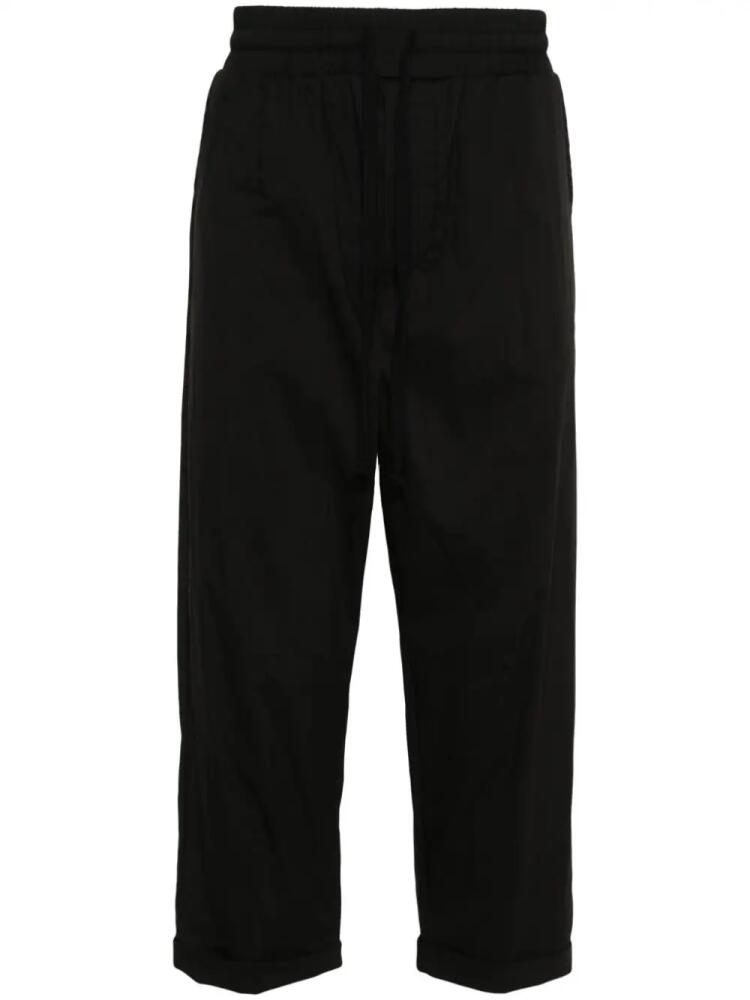 Thom Krom slim-fit cropped trousers - Black Cover