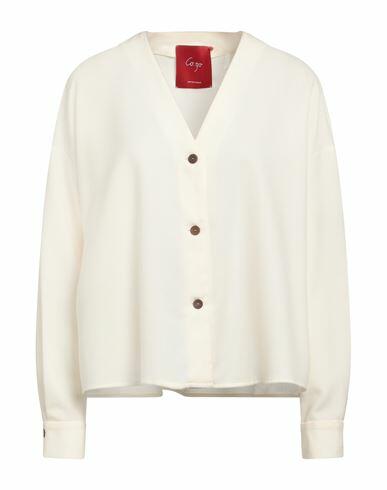 Co. Go Woman Shirt Cream Virgin Wool, Elastane Cover