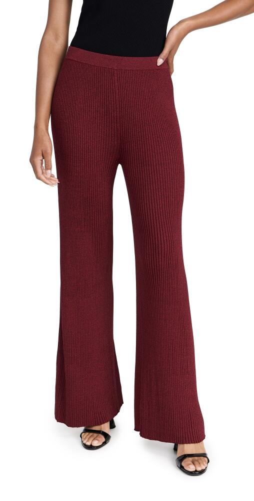 SIMONMILLER Val Knit Pants Sangria Melange Cover