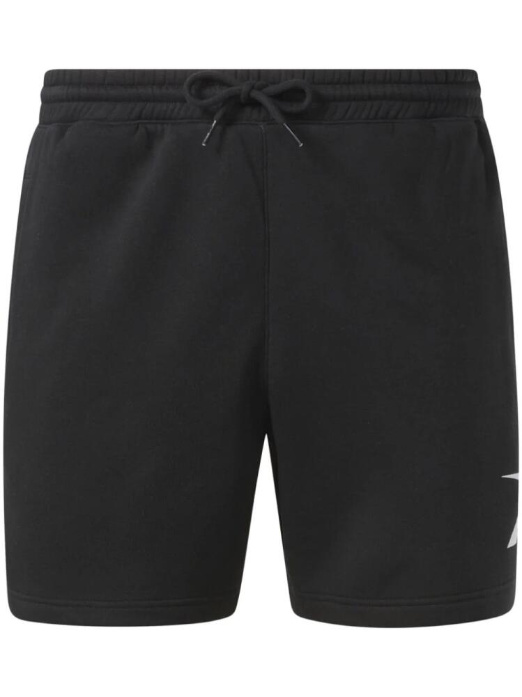 Reebok logo-print track shorts - Black Cover