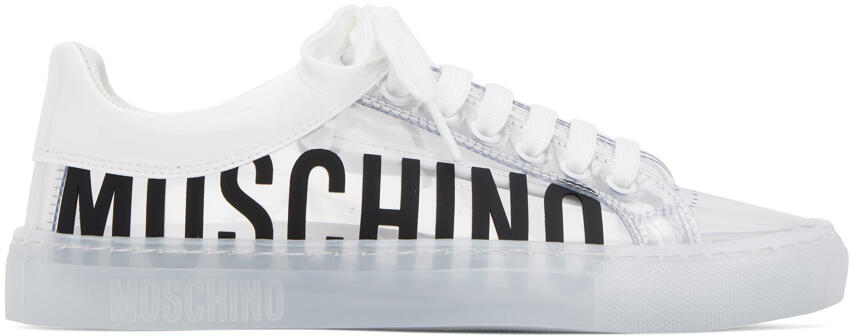 Moschino Transparent Logo Sneakers Cover