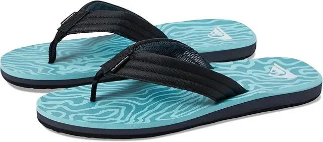 Quiksilver Carver Print (Blue 7) Men's Sandals Cover