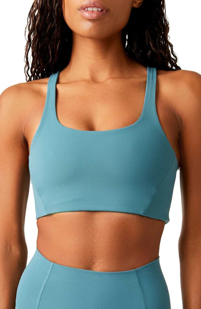 FP Movement by Free People Never Better Racerback Bra in Hydro Cover