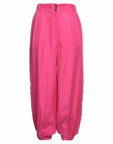 Emma & Gaia Woman Pants Fuchsia Cupro, Viscose Cover