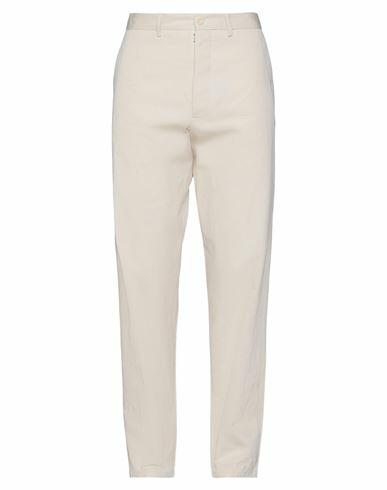 Maison Margiela Man Pants Beige Cotton Cover