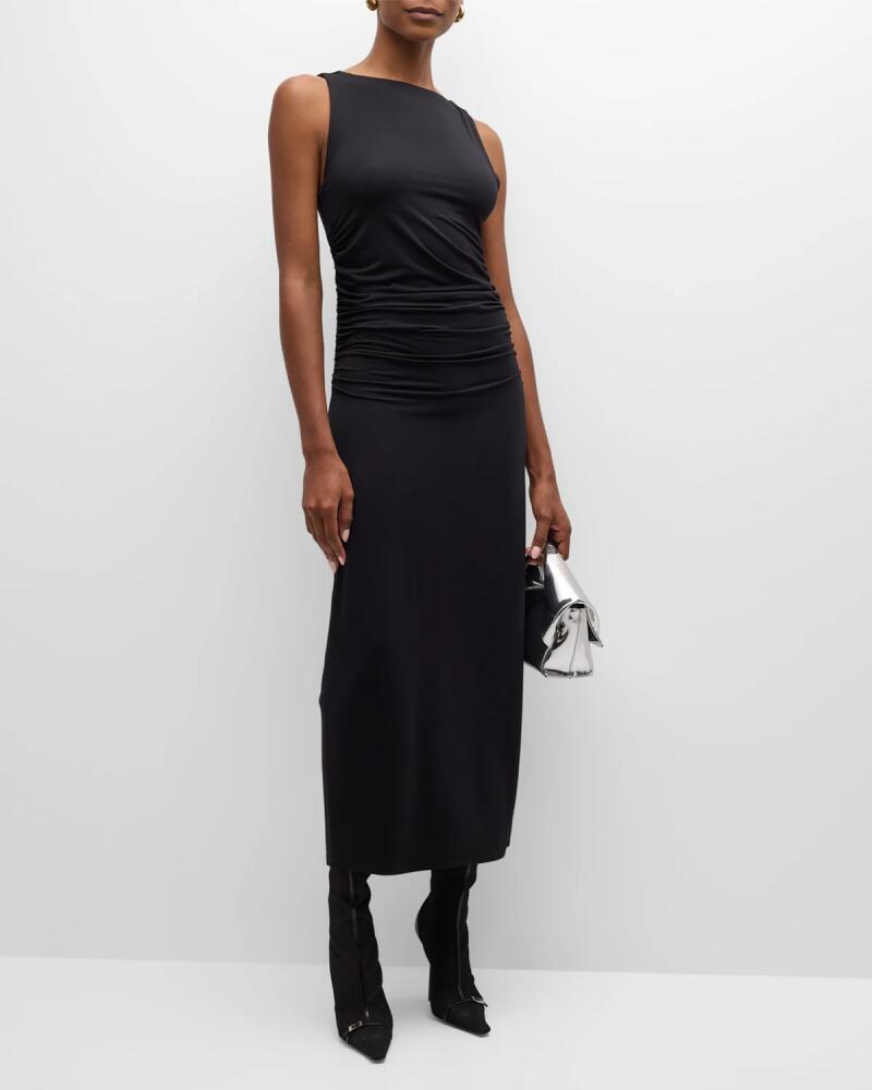 Rag & Bone Luca Shirred Midi Dress Cover