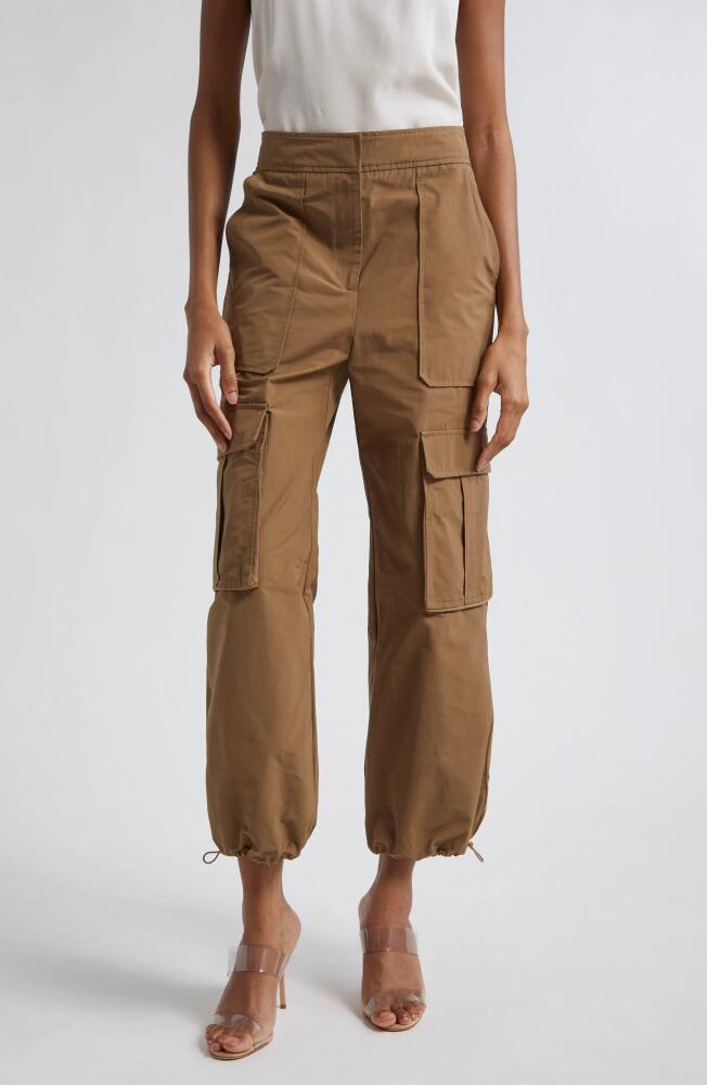 Veronica Beard Dari Cargo Pants in Sepia Cover