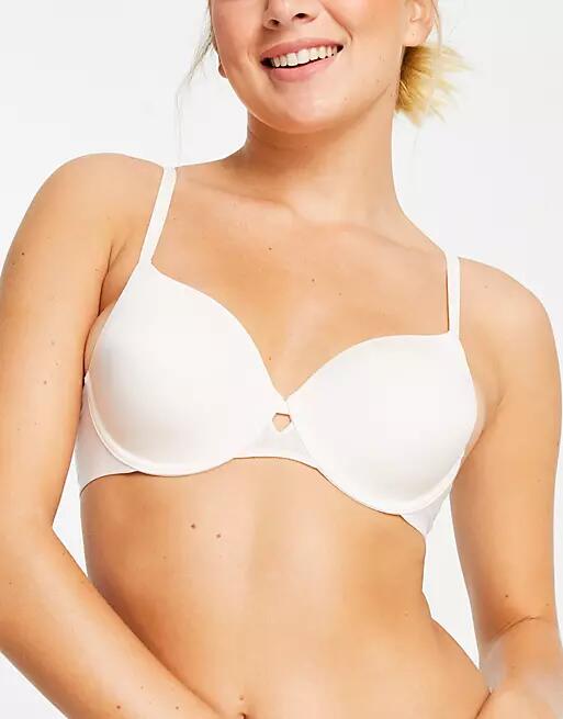 DKNY litewear T-shirt bra in vanilla-Brown Cover